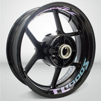 Dual Pack Inner Rim Tape Sticker Decal for Suzuki TL1000S - Motorcycle stickers and decals