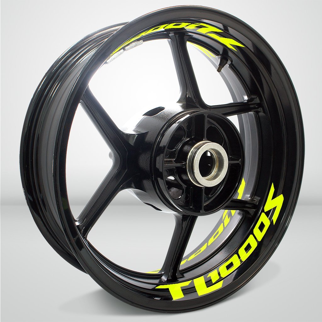 Dual Pack Inner Rim Tape Sticker Decal for Suzuki TL1000S - Motorcycle stickers and decals