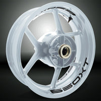 Dual Pack Inner Rim Tape Sticker Decal for Suzuki Vstrom 650XT - Motorcycle stickers and decals