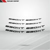 Dual Pack Inner Rim Tape Sticker Decal for Suzuki Vstrom 650XT - Motorcycle stickers and decals