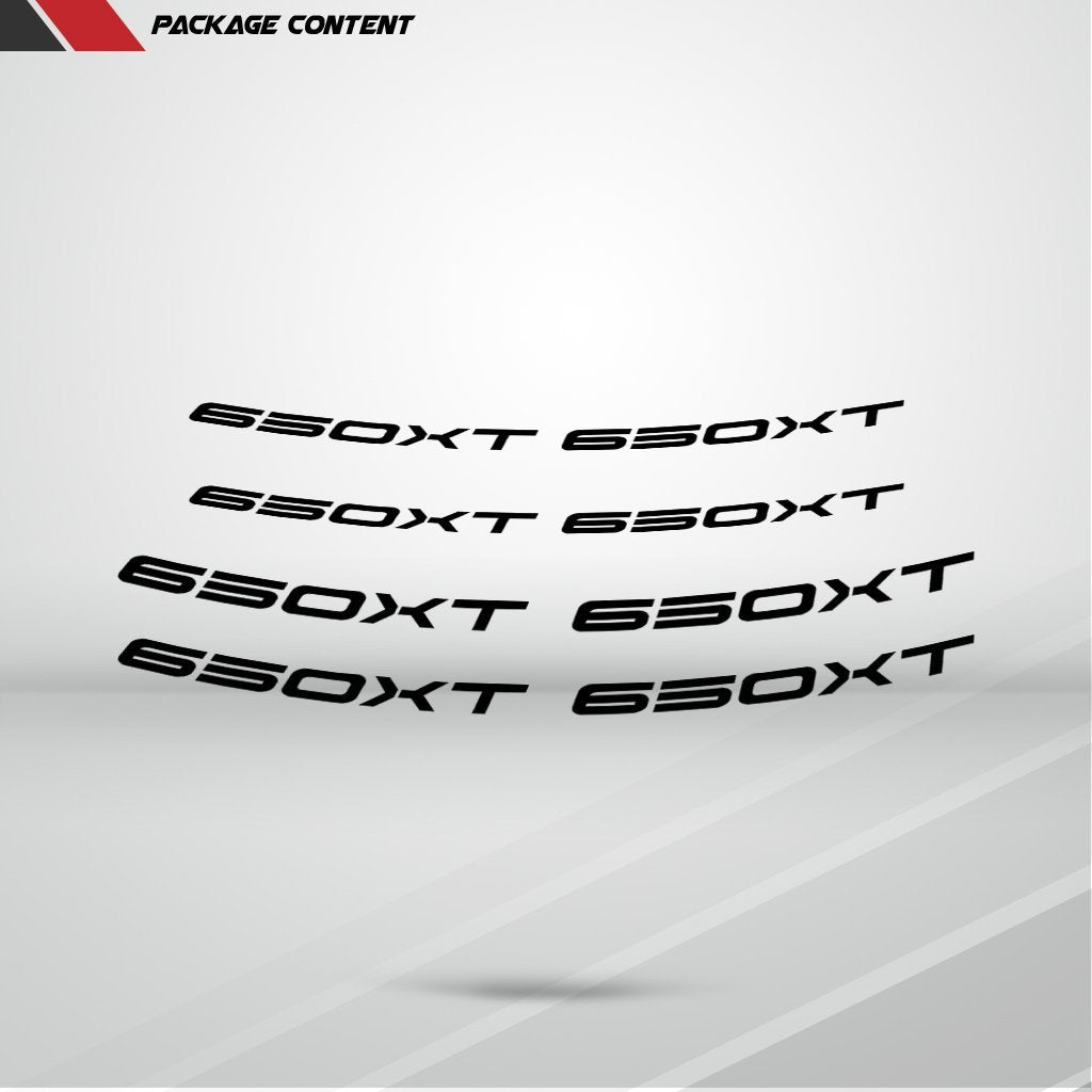 Dual Pack Inner Rim Tape Sticker Decal for Suzuki Vstrom 650XT - Motorcycle stickers and decals