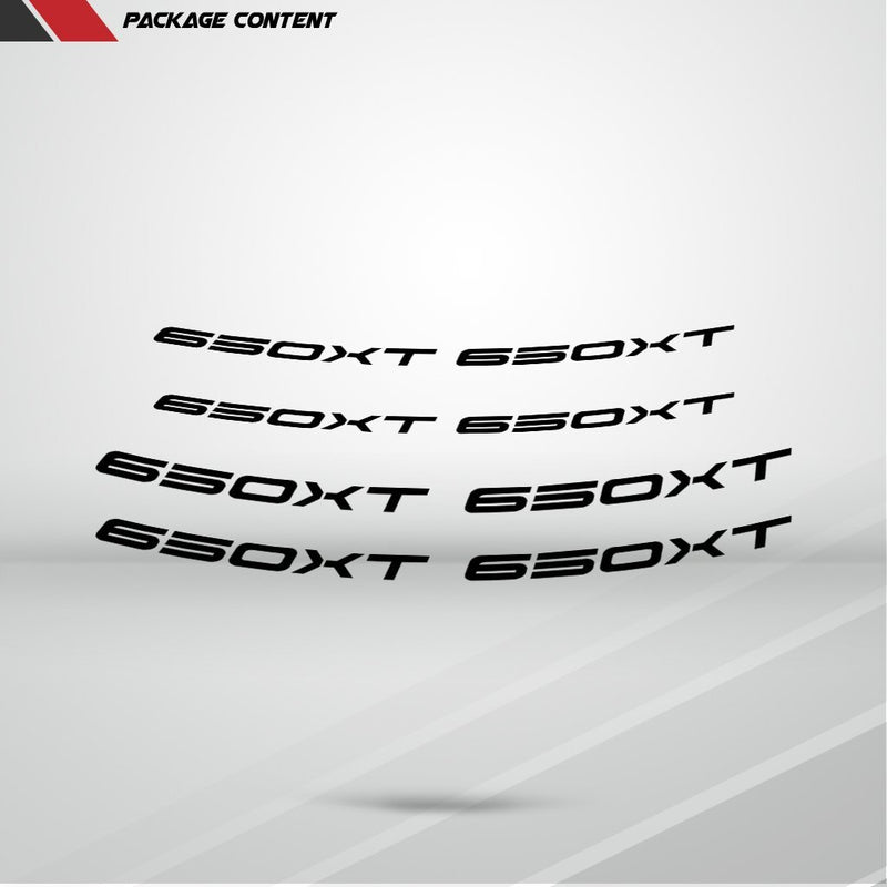 Dual Pack Inner Rim Tape Sticker Decal for Suzuki Vstrom 650XT - Motorcycle stickers and decals