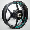 Dual Pack Inner Rim Tape Sticker Decal for Suzuki Vstrom 650XT - Motorcycle stickers and decals