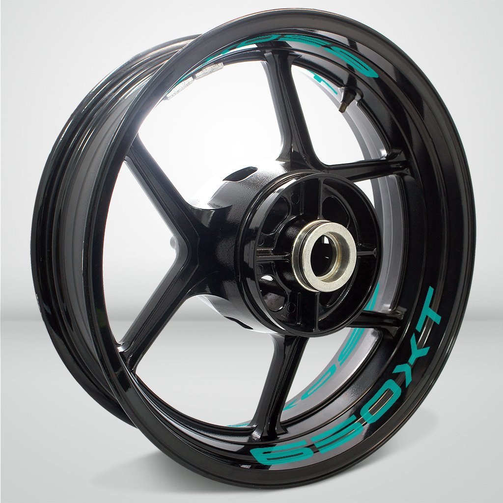 Dual Pack Inner Rim Tape Sticker Decal for Suzuki Vstrom 650XT - Motorcycle stickers and decals