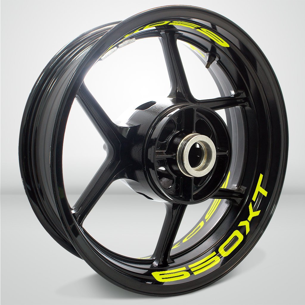 Dual Pack Inner Rim Tape Sticker Decal for Suzuki Vstrom 650XT - Motorcycle stickers and decals
