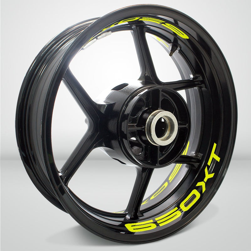 Dual Pack Inner Rim Tape Sticker Decal for Suzuki Vstrom 650XT - Motorcycle stickers and decals