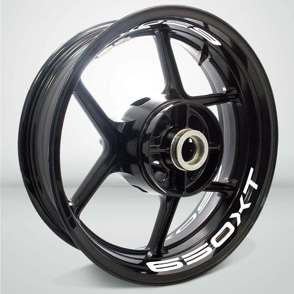 Dual Pack Inner Rim Tape Sticker Decal for Suzuki Vstrom 650XT - Motorcycle stickers and decals