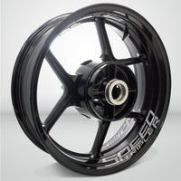 Dual Pack Inner Rim Tape Sticker Decal for Triumph Speed Triple R - Motorcycle stickers and decals
