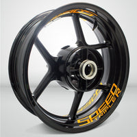 Dual Pack Inner Rim Tape Sticker Decal for Triumph Speed Triple R - Motorcycle stickers and decals