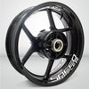 Dual Pack Inner Rim Tape Sticker Decal for Triumph Speed Triple R - Motorcycle stickers and decals