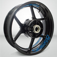 Dual Pack Inner Rim Tape Sticker Decal for Triumph Speed Triple R - Motorcycle stickers and decals