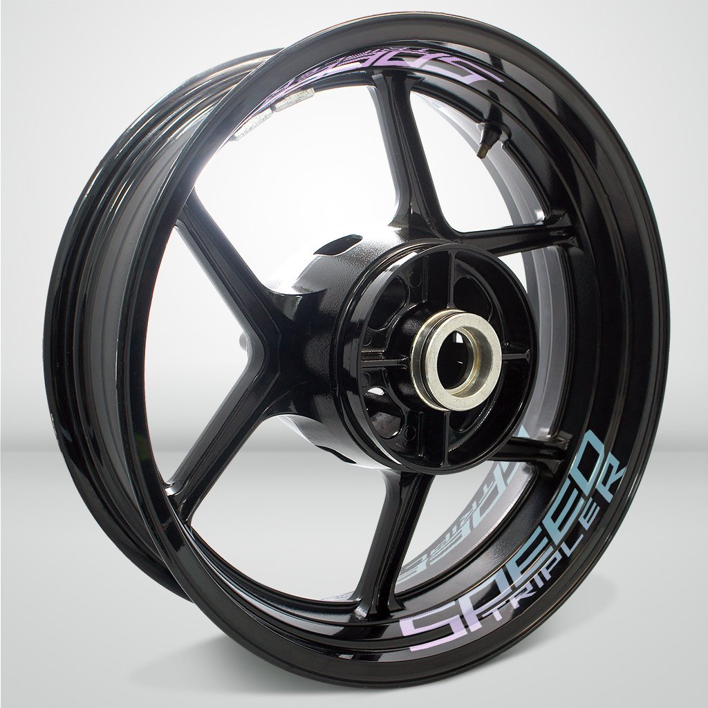 Dual Pack Inner Rim Tape Sticker Decal for Triumph Speed Triple R - Motorcycle stickers and decals
