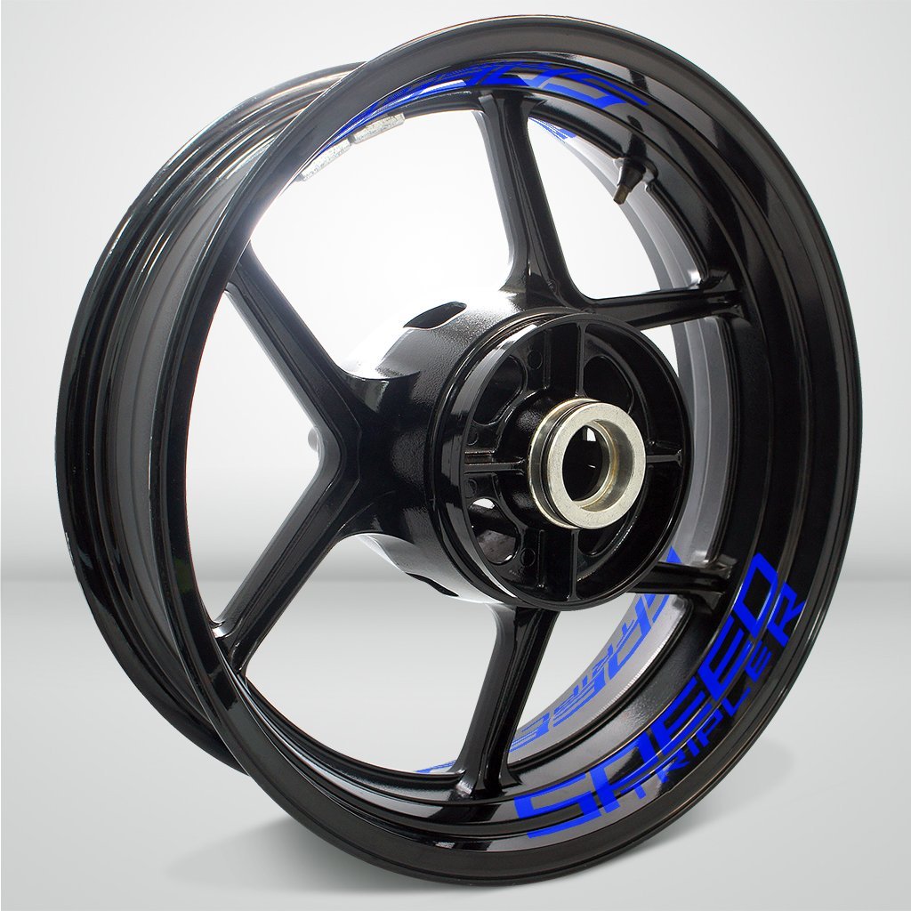 Dual Pack Inner Rim Tape Sticker Decal for Triumph Speed Triple R - Motorcycle stickers and decals