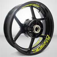 Dual Pack Inner Rim Tape Sticker Decal for Triumph Speed Triple R - Motorcycle stickers and decals