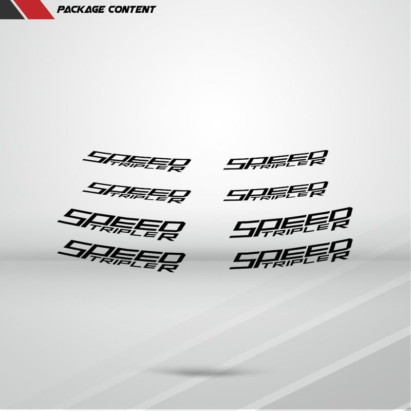 Dual Pack Inner Rim Tape Sticker Decal for Triumph Speed Triple R - Motorcycle stickers and decals