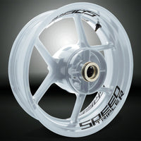 Dual Pack Inner Rim Tape Sticker Decal for Triumph Speed Triple R - Motorcycle stickers and decals