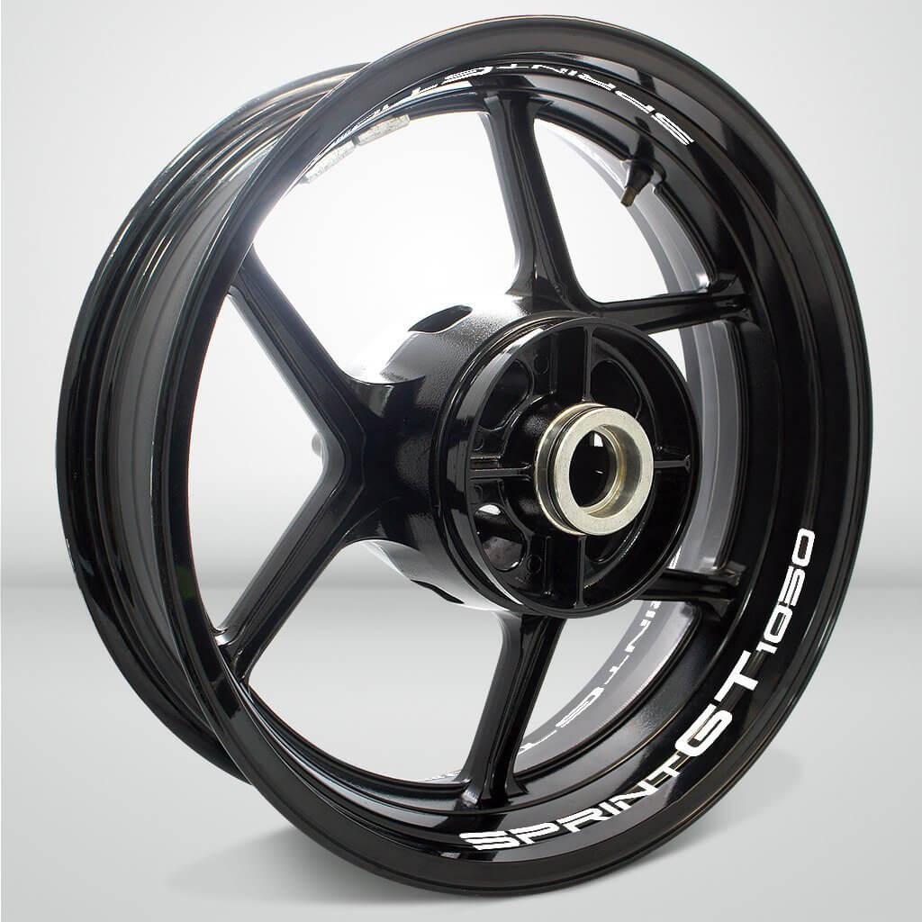 Dual Pack Inner Rim Tape Sticker Decal for Triumph Sprint 1050 GT - Motorcycle stickers and decals