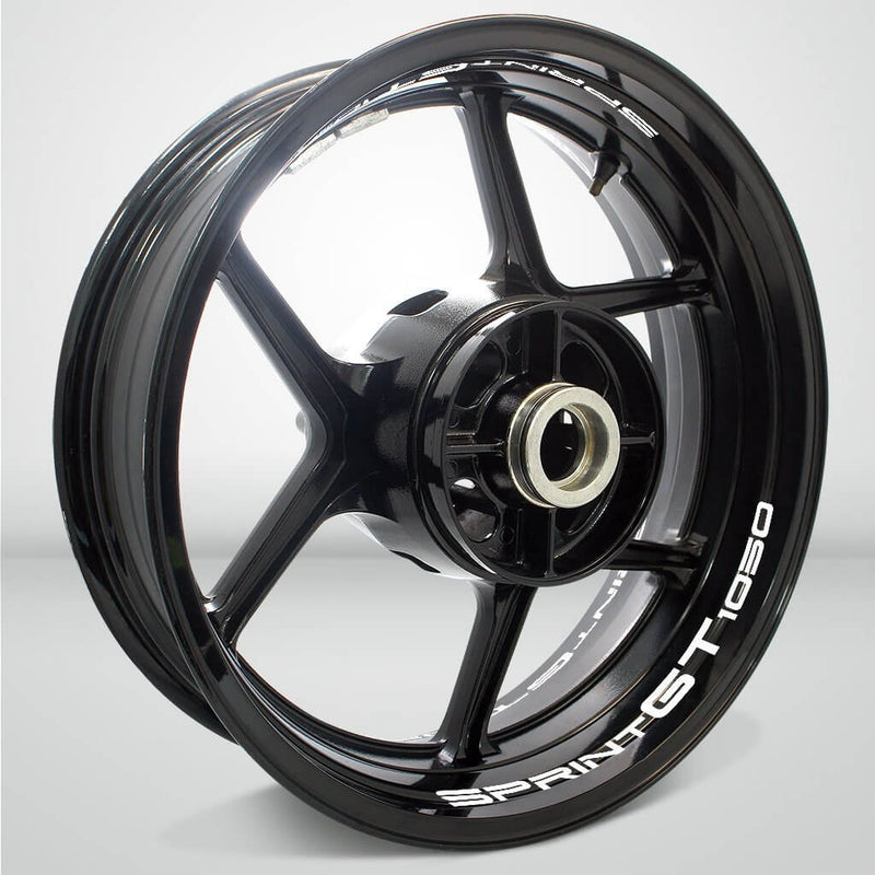 Dual Pack Inner Rim Tape Sticker Decal for Triumph Sprint 1050 GT - Motorcycle stickers and decals