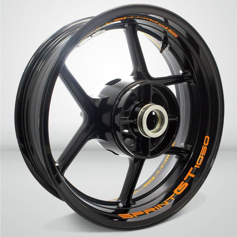 Dual Pack Inner Rim Tape Sticker Decal for Triumph Sprint 1050 GT - Motorcycle stickers and decals