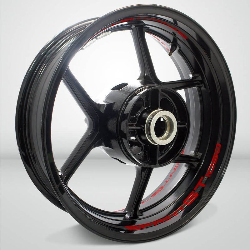Dual Pack Inner Rim Tape Sticker Decal for Triumph Sprint 1050 GT - Motorcycle stickers and decals