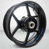 Dual Pack Inner Rim Tape Sticker Decal for Triumph Sprint 1050 GT - Motorcycle stickers and decals
