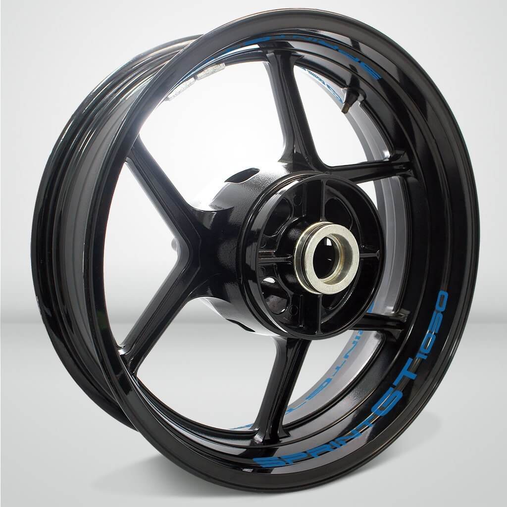 Dual Pack Inner Rim Tape Sticker Decal for Triumph Sprint 1050 GT - Motorcycle stickers and decals