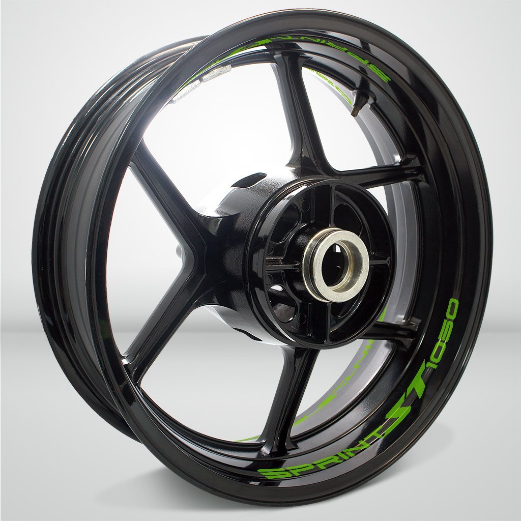 Dual Pack Inner Rim Tape Sticker Decal for Triumph Sprint 1050 ST - Motorcycle stickers and decals
