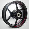 Dual Pack Inner Rim Tape Sticker Decal for Triumph Sprint 1050 ST - Motorcycle stickers and decals