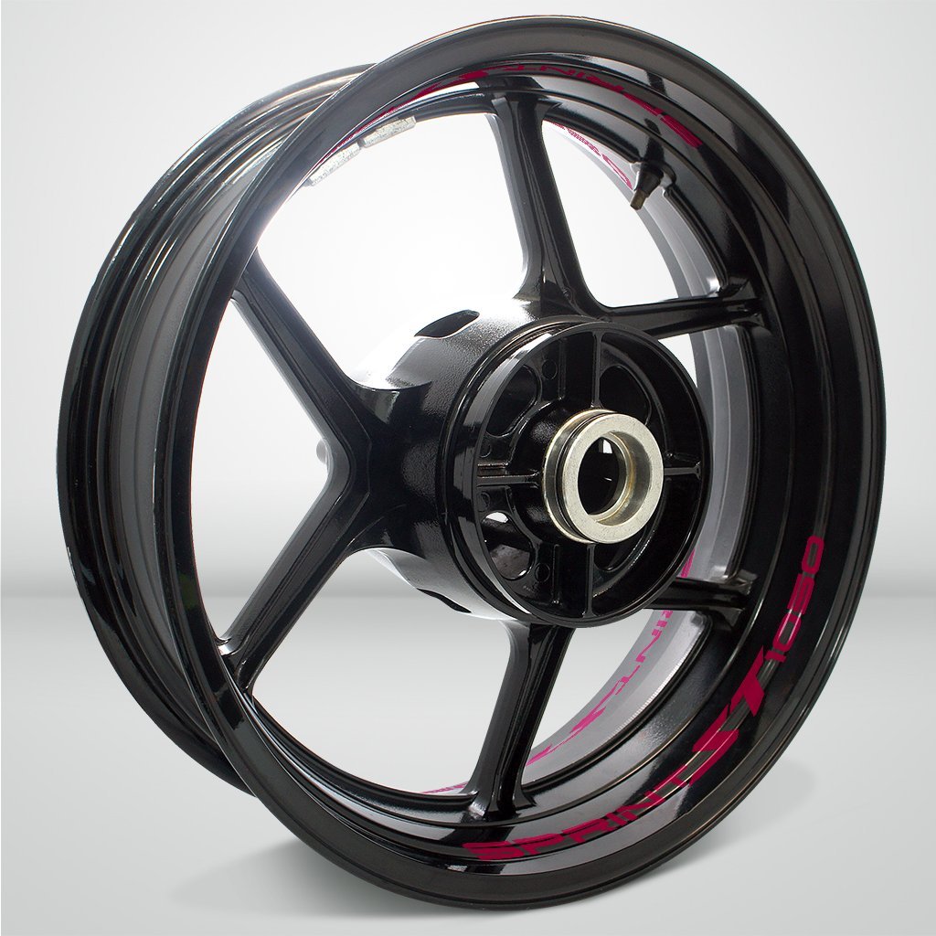 Dual Pack Inner Rim Tape Sticker Decal for Triumph Sprint 1050 ST - Motorcycle stickers and decals