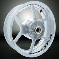 Dual Pack Inner Rim Tape Sticker Decal for Triumph Sprint 1050 ST - Motorcycle stickers and decals