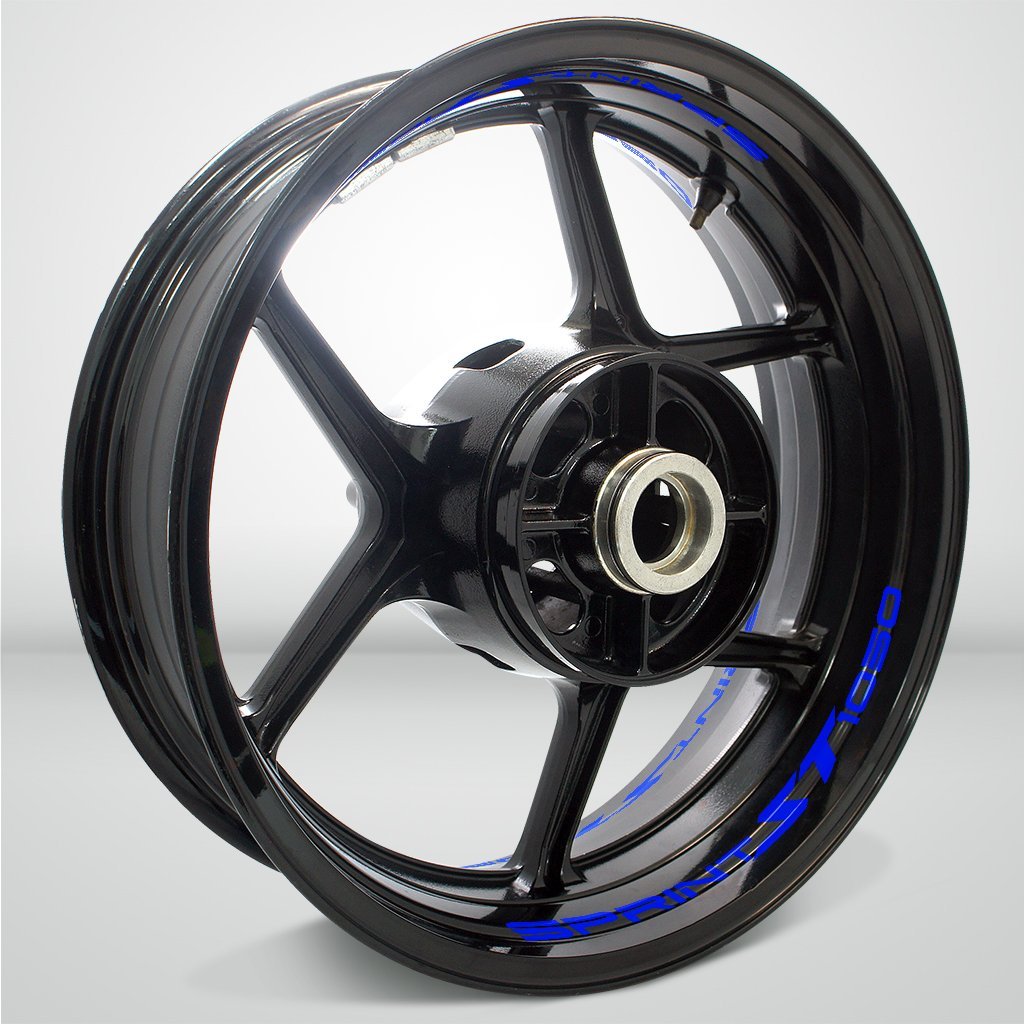 Dual Pack Inner Rim Tape Sticker Decal for Triumph Sprint 1050 ST - Motorcycle stickers and decals