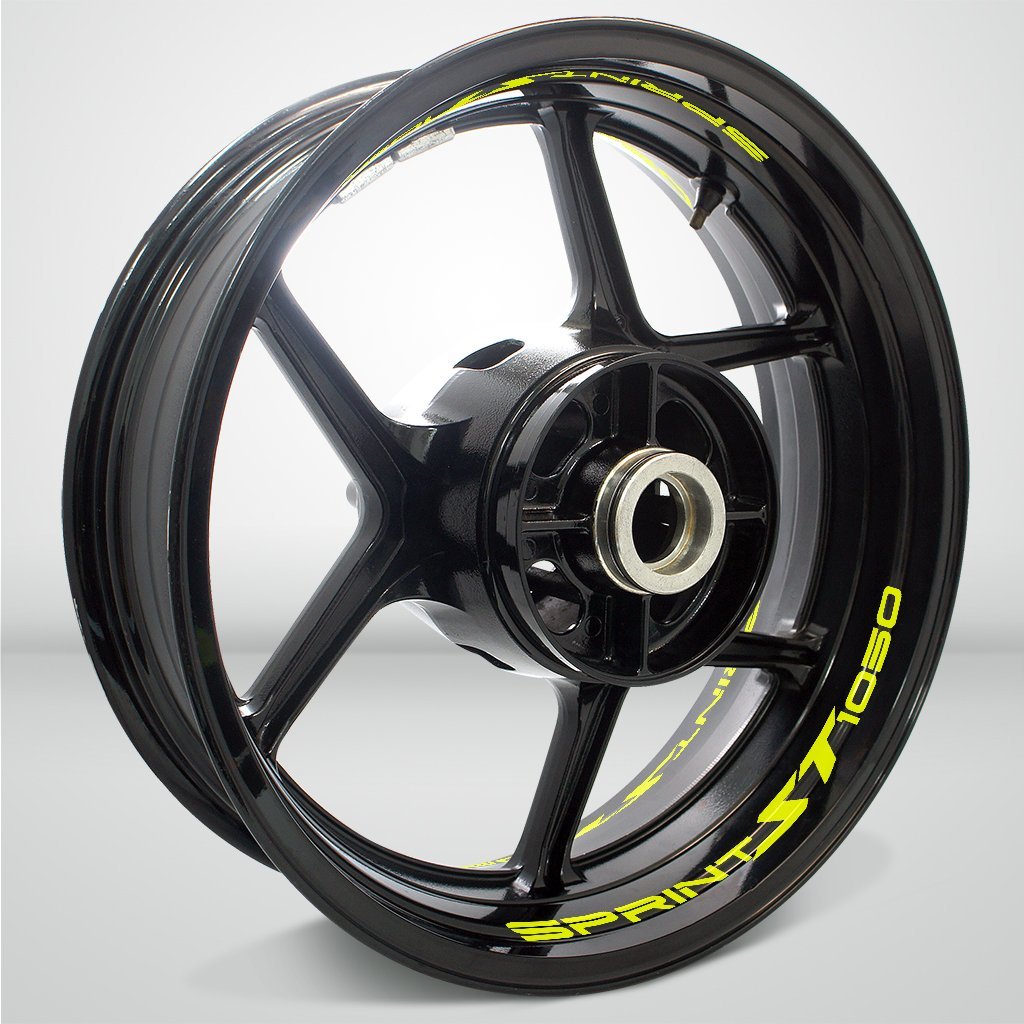 Dual Pack Inner Rim Tape Sticker Decal for Triumph Sprint 1050 ST - Motorcycle stickers and decals