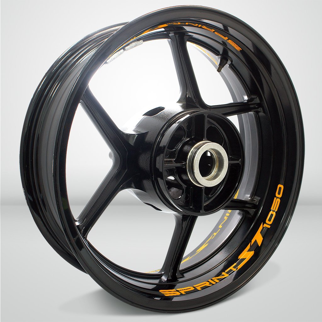 Dual Pack Inner Rim Tape Sticker Decal for Triumph Sprint 1050 ST - Motorcycle stickers and decals