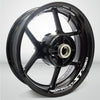 Dual Pack Inner Rim Tape Sticker Decal for Triumph Sprint 1050 ST - Motorcycle stickers and decals