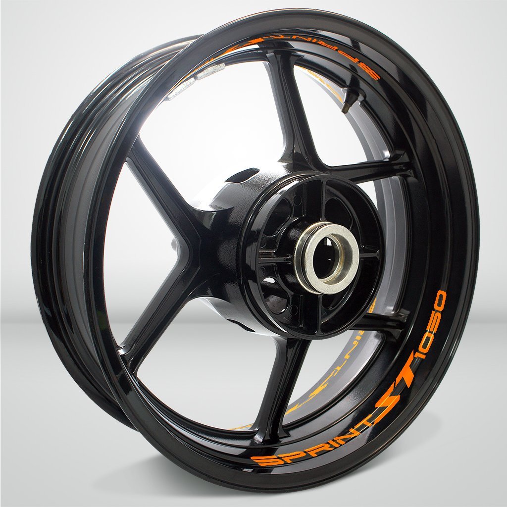 Dual Pack Inner Rim Tape Sticker Decal for Triumph Sprint 1050 ST - Motorcycle stickers and decals