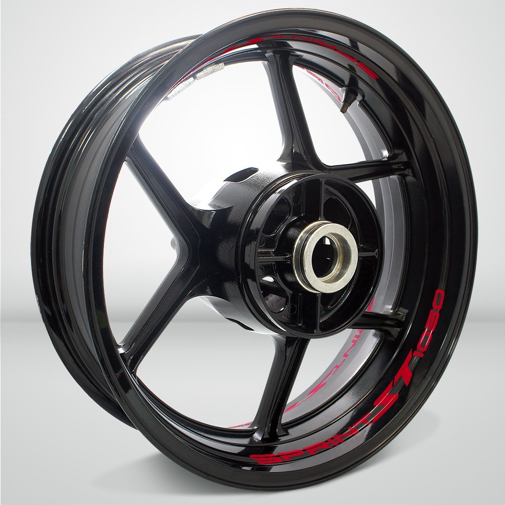 Dual Pack Inner Rim Tape Sticker Decal for Triumph Sprint 1050 ST - Motorcycle stickers and decals