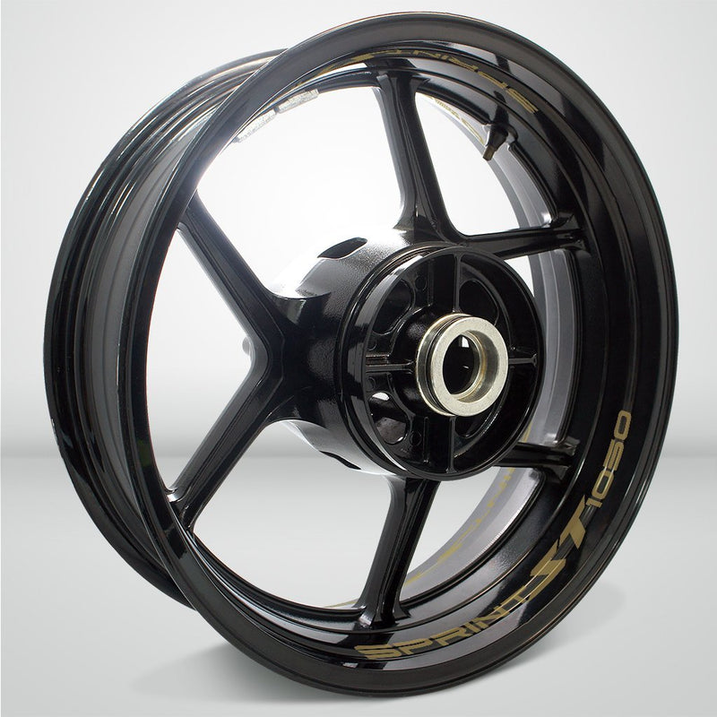 Dual Pack Inner Rim Tape Sticker Decal for Triumph Sprint 1050 ST - Motorcycle stickers and decals