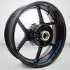 Dual Pack Inner Rim Tape Sticker Decal for Triumph Sprint 1050 ST - Motorcycle stickers and decals
