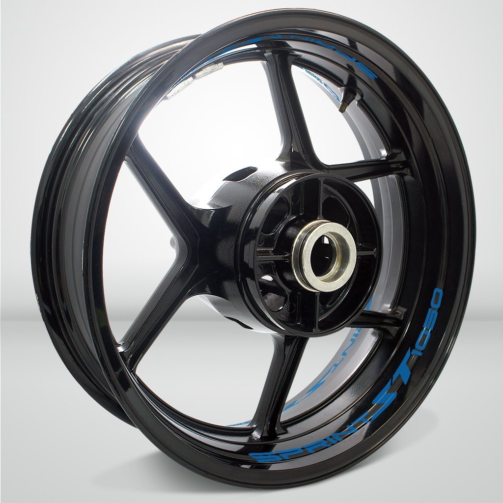 Dual Pack Inner Rim Tape Sticker Decal for Triumph Sprint 1050 ST - Motorcycle stickers and decals