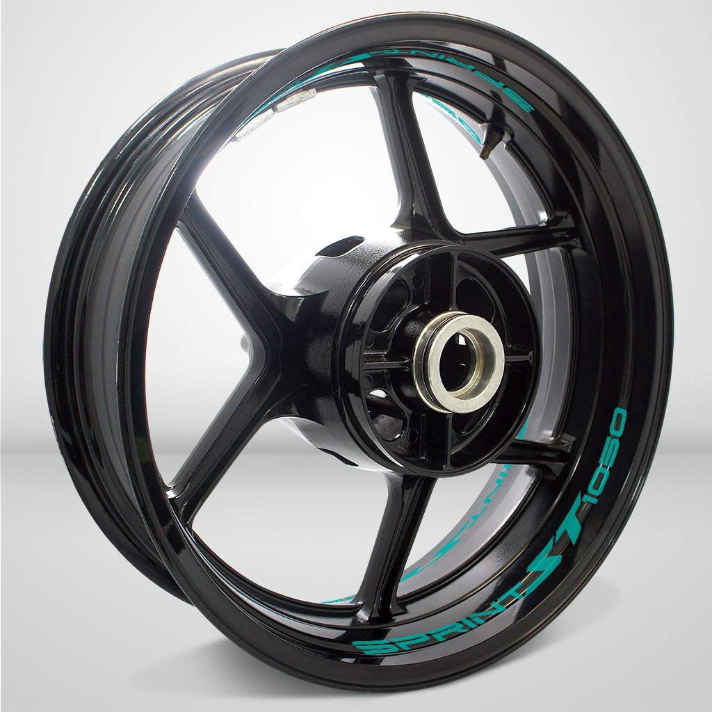 Dual Pack Inner Rim Tape Sticker Decal for Triumph Sprint 1050 ST - Motorcycle stickers and decals