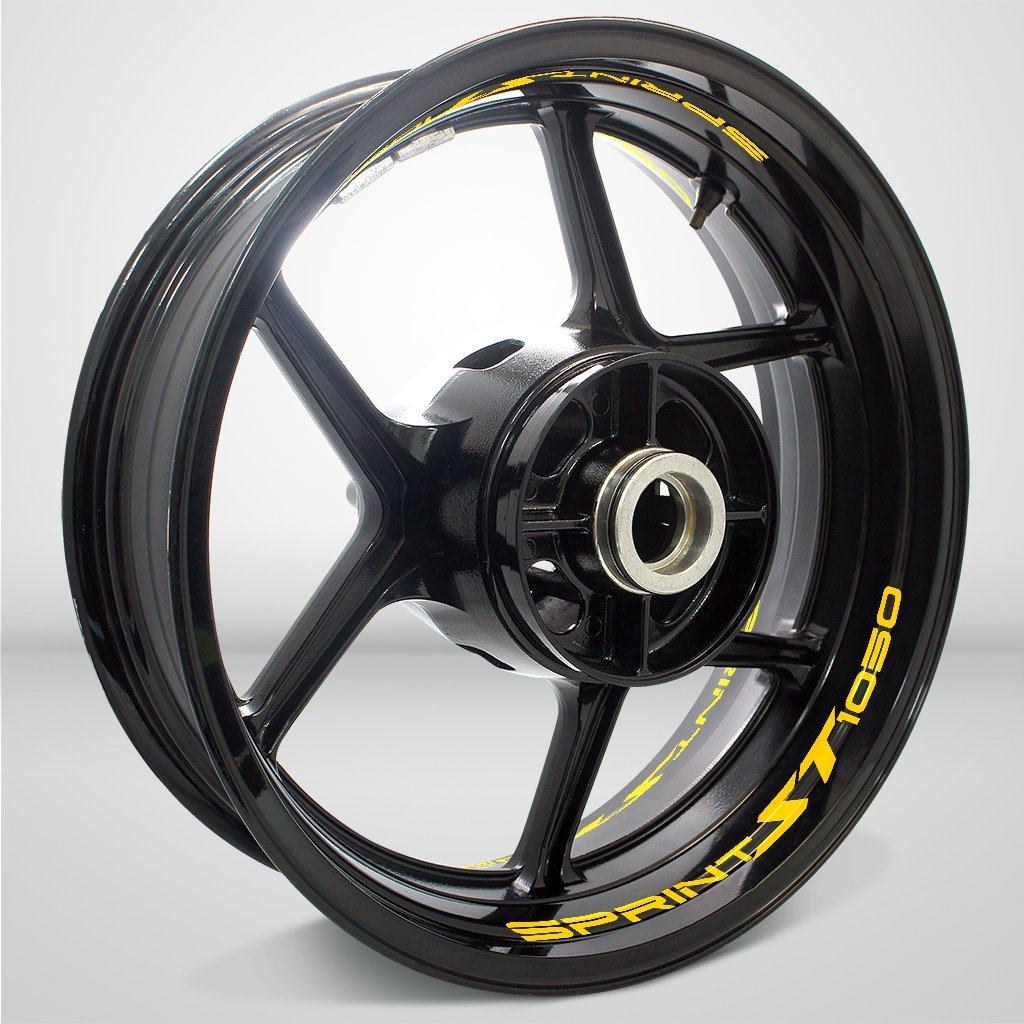 Dual Pack Inner Rim Tape Sticker Decal for Triumph Sprint 1050 ST - Motorcycle stickers and decals