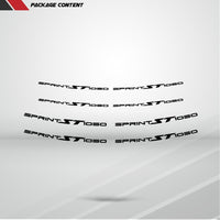 Dual Pack Inner Rim Tape Sticker Decal for Triumph Sprint 1050 ST - Motorcycle stickers and decals