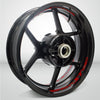 Dual Pack Inner Rim Tape Sticker Decal for Triumph Sprint 1050 ST - Motorcycle stickers and decals