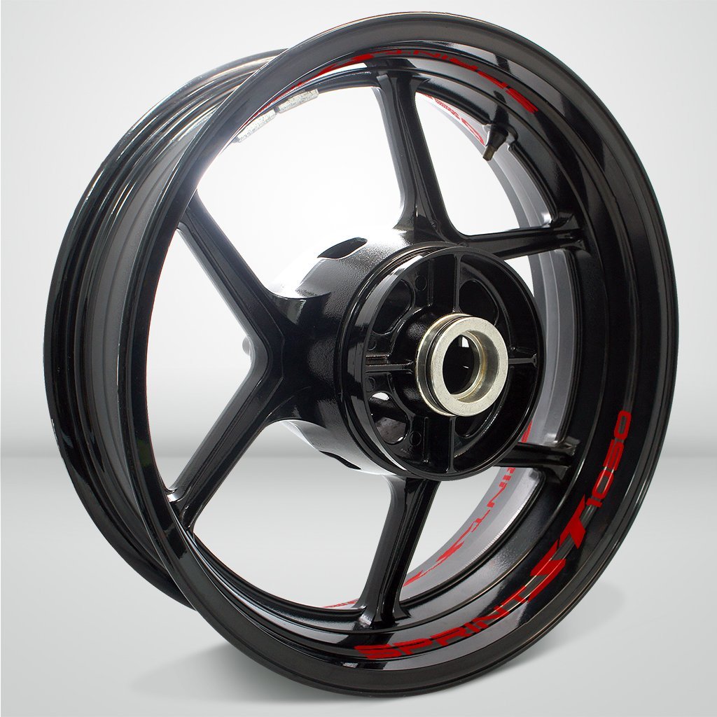Dual Pack Inner Rim Tape Sticker Decal for Triumph Sprint 1050 ST - Motorcycle stickers and decals