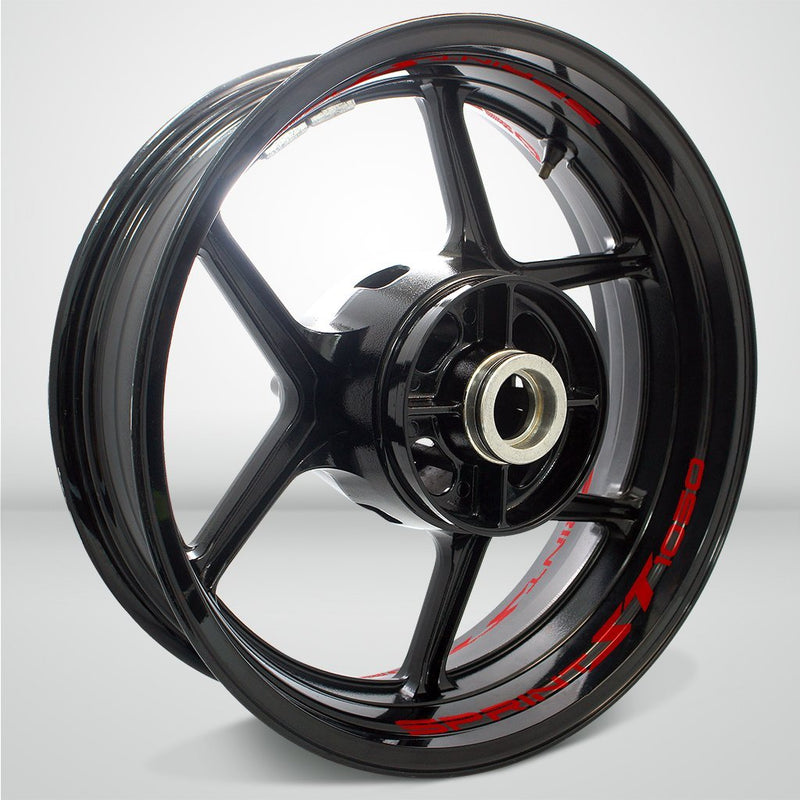Dual Pack Inner Rim Tape Sticker Decal for Triumph Sprint 1050 ST - Motorcycle stickers and decals