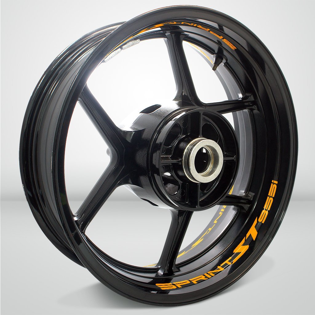 Dual Pack Inner Rim Tape Sticker Decal for Triumph Sprit ST 955i - Motorcycle stickers and decals
