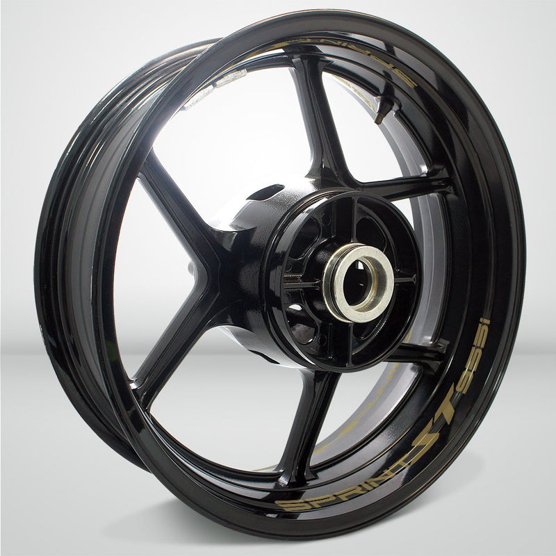 Dual Pack Inner Rim Tape Sticker Decal for Triumph Sprit ST 955i - Motorcycle stickers and decals