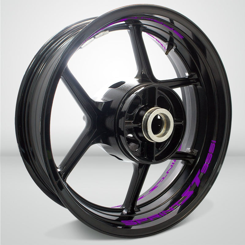 Dual Pack Inner Rim Tape Sticker Decal for Triumph Sprit ST 955i - Motorcycle stickers and decals