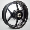 Dual Pack Inner Rim Tape Sticker Decal for Triumph Sprit ST 955i - Motorcycle stickers and decals
