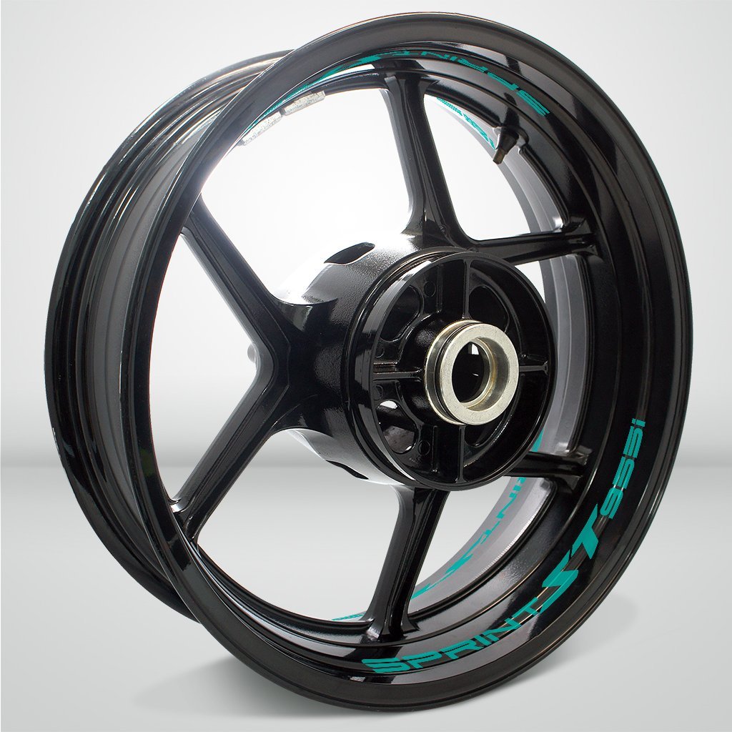 Dual Pack Inner Rim Tape Sticker Decal for Triumph Sprit ST 955i - Motorcycle stickers and decals